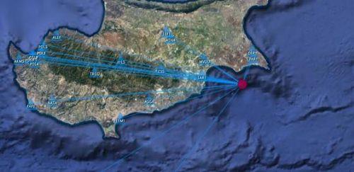 Δεν καταγράφηκε αυξημένη σεισμική δραστηριότητα στην Κύπρο