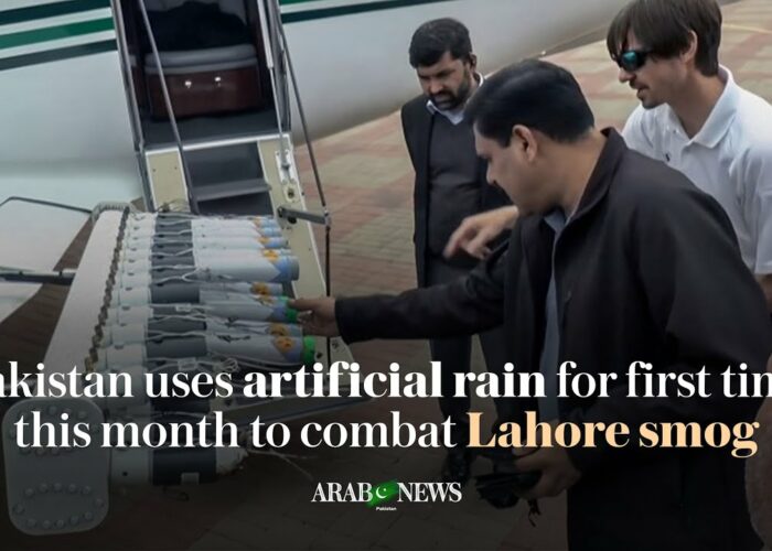 pakistan uses artificial rain fo