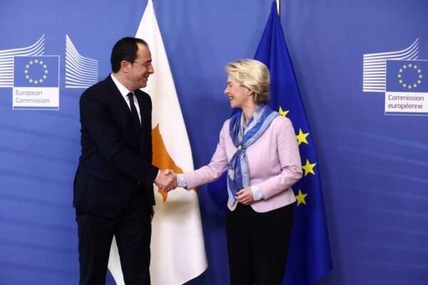 Christodoulides and Von der Leyen1 600x400 eef5aC